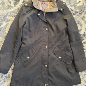 Gallery New York Women's Black And Brown Coat Size S - Water Resistant